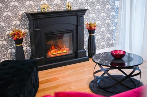 Living room, flat iron