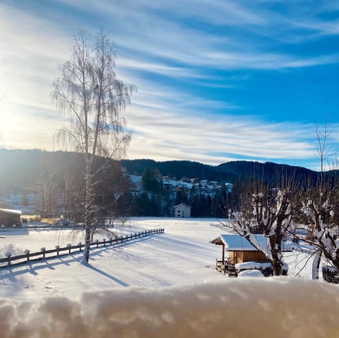 Day, Natural landscape, Winter, Mountain view