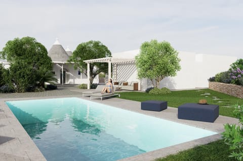 Property building, Swimming pool