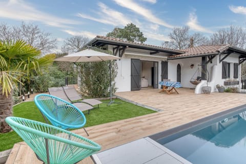Property building, Living room, Swimming pool
