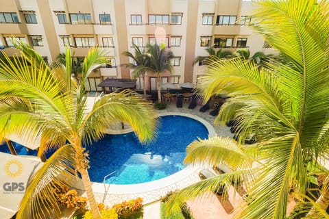 Property building, Pool view, sunbed