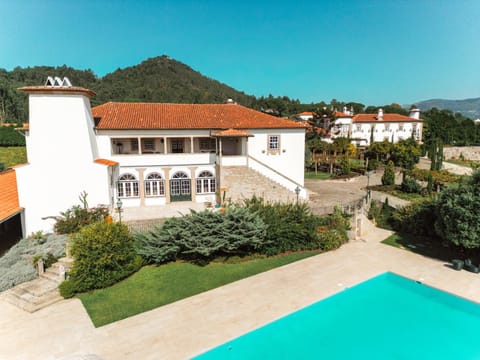 Property building, Nearby landmark, Spring, Day, Natural landscape, Mountain view, Pool view, Swimming pool