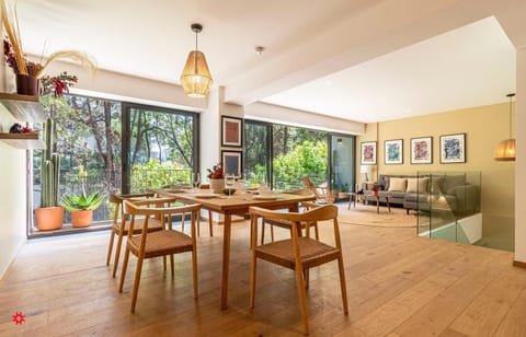 Garden, Living room, Dining area, Garden view