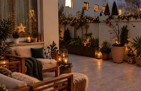 Winter, Balcony/Terrace, Decorative detail