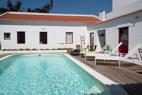 Patio, Pool view, Swimming pool, sunbed