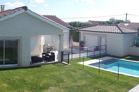 Patio, Pool view