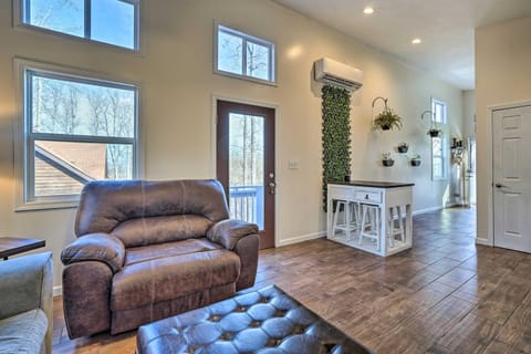 Gray Home with View of Boone Lake and Fire Pit! House in Johnson City