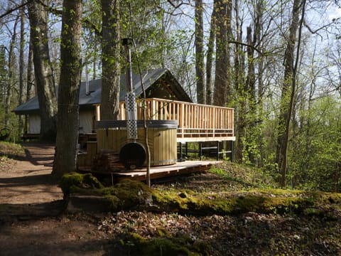 Property building, Patio, Spring, Day, Natural landscape