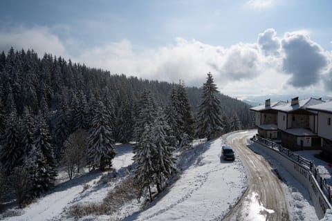 Day, Natural landscape, Winter, Mountain view