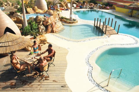 Day, People, Natural landscape, Children play ground, Aqua park, Tennis court, Kids's club, Pool view, Area and facilities, Supermarket/grocery shop, Swimming pool, Swimming pool, Entertainment, Dinner, Non alcoholic drinks, children, children, group of guests, sunbed
