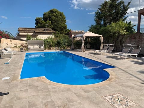 Day, Pool view, sunbed