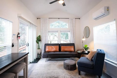 Peaceful Tiny Home Loft and Sauna House in San Luis Obispo