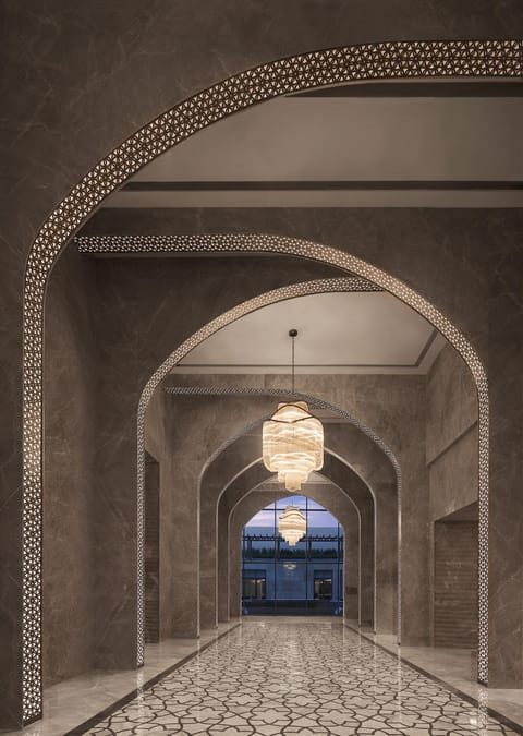 Lobby or reception, Inner courtyard view