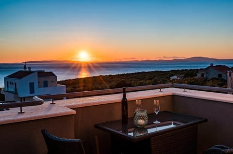 Balcony/Terrace, Sea view, Sunset