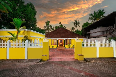 Property building, Sunset