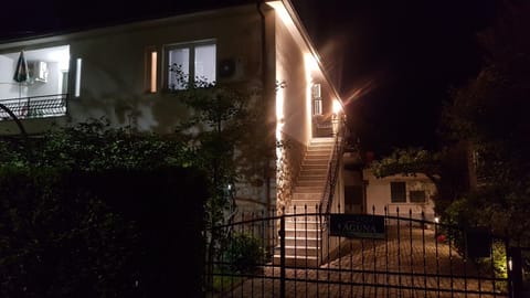 Property building, Night, View (from property/room), Balcony/Terrace