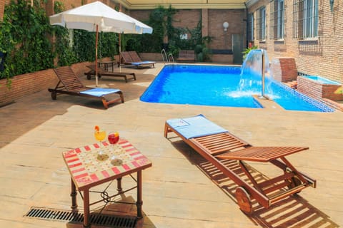Solarium, Balcony/Terrace, Pool view, Swimming pool, sunbed