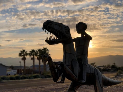 Nearby landmark, Mountain view, Sunrise, Sunset