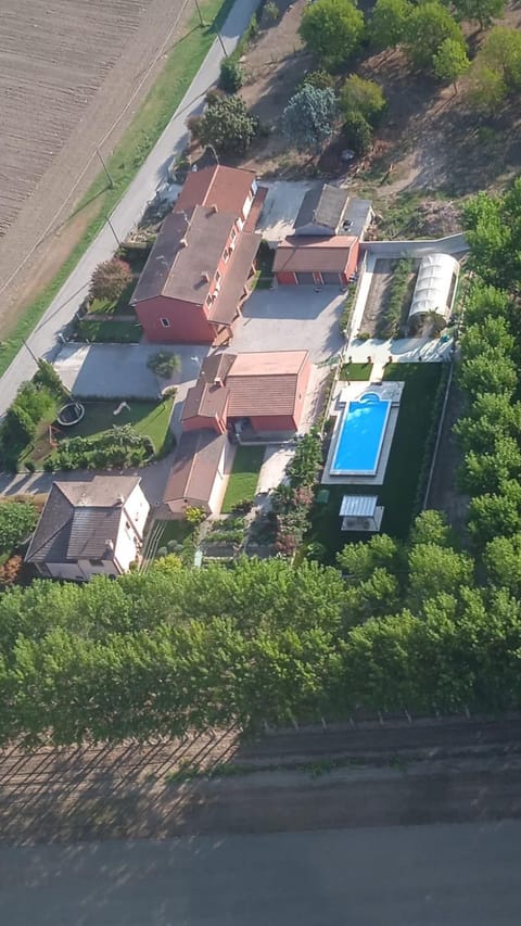 Bird's eye view, Swimming pool