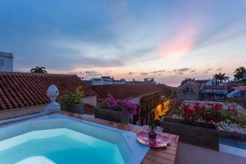 Hot Tub, View (from property/room), Sunset