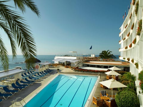Facade/entrance, Pool view, Sea view, Swimming pool, Swimming pool