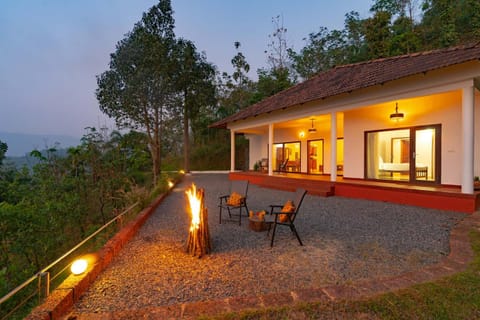 Property building, Patio, Natural landscape, Garden, View (from property/room), Garden view