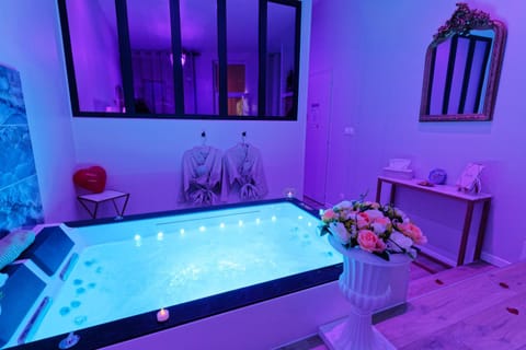 Romance Spa Nuit D'amour Apartment in Le Havre