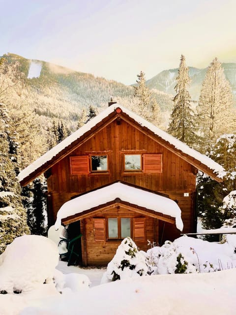 Property building, Natural landscape, Winter, Mountain view