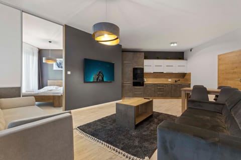 TV and multimedia, Kitchen or kitchenette, Living room, Seating area, Dining area, minibar