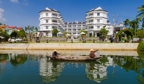 Property building, Natural landscape, River view