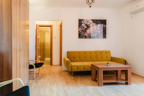 Living room, Seating area, air conditioner