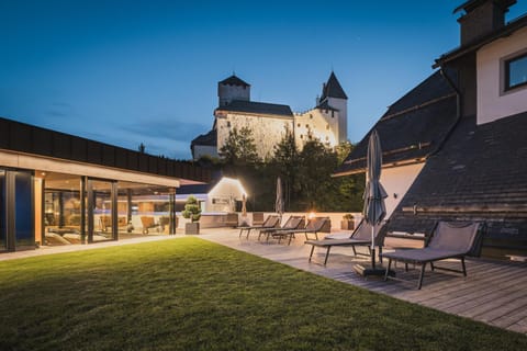 Night, Garden view, sunbed