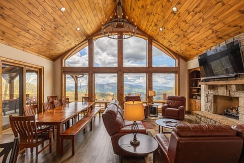 Clouds Rest at Eagles Nest House in Beech Mountain