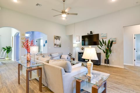 6 Mi to Sirenia Vista Cape Coral Retreat with Grill House in Cape Coral