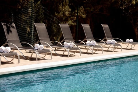 Garden, Swimming pool, sunbed