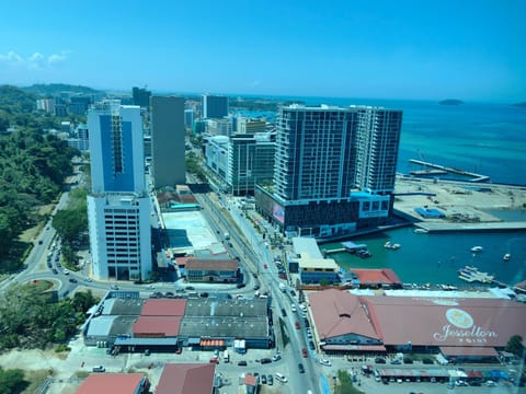 Day, City view, Sea view