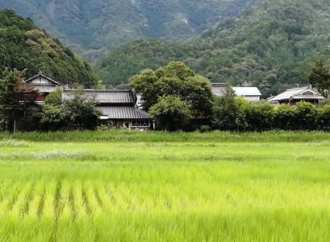 Property building, Spring, Natural landscape, Mountain view