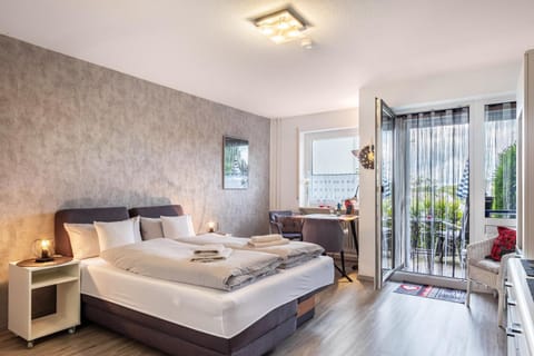 Property building, Living room, Bedroom