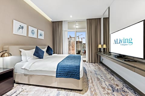 Bed, TV and multimedia