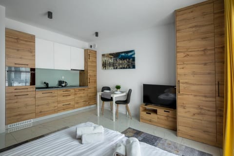 Kitchen or kitchenette, Living room, kitchen