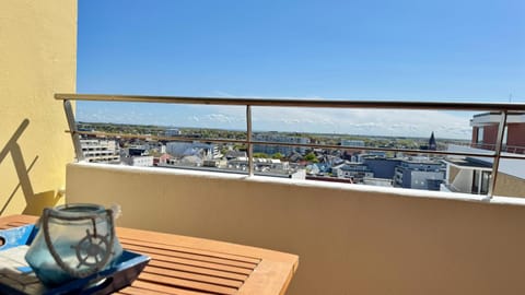 1-194, traumhafter Blick über Westerland im Haus Metropol, 8 Etage Apartment in Westerland