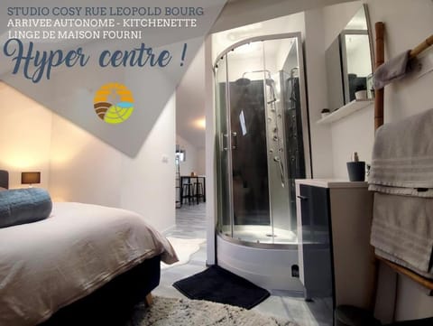Bed, Bathroom, Bedroom