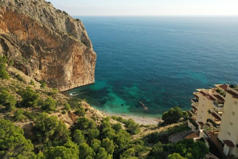 Natural landscape, Beach, Mountain view, Sea view
