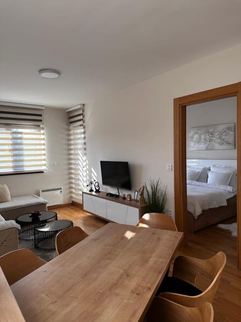 Bed, TV and multimedia, Balcony/Terrace, Living room, Photo of the whole room, Seating area, Bedroom