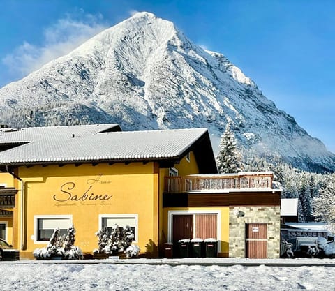 Property building, Winter, Mountain view