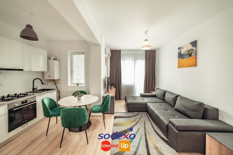 Kitchen or kitchenette, Living room, Seating area, Dining area, pet friendly, stove