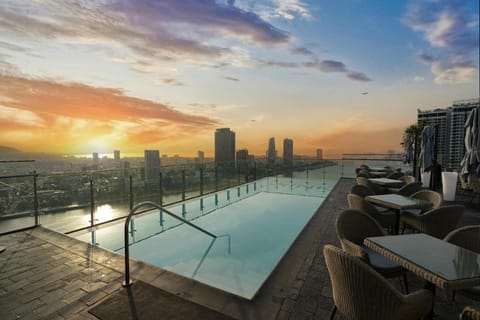 City view, Pool view, Swimming pool, Sunrise, Sunset