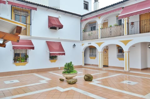 Property building, Patio