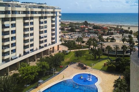 Property building, Pool view, Sea view, Swimming pool
