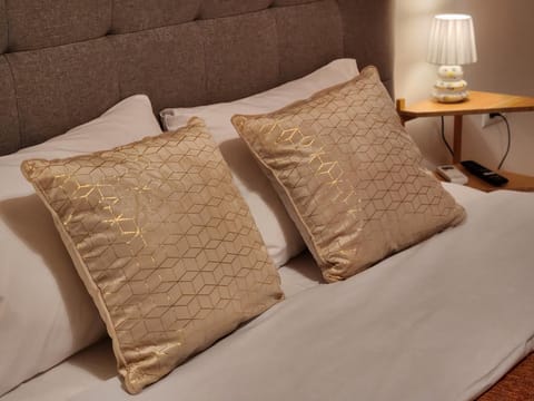 Bed, Decorative detail, Bedroom